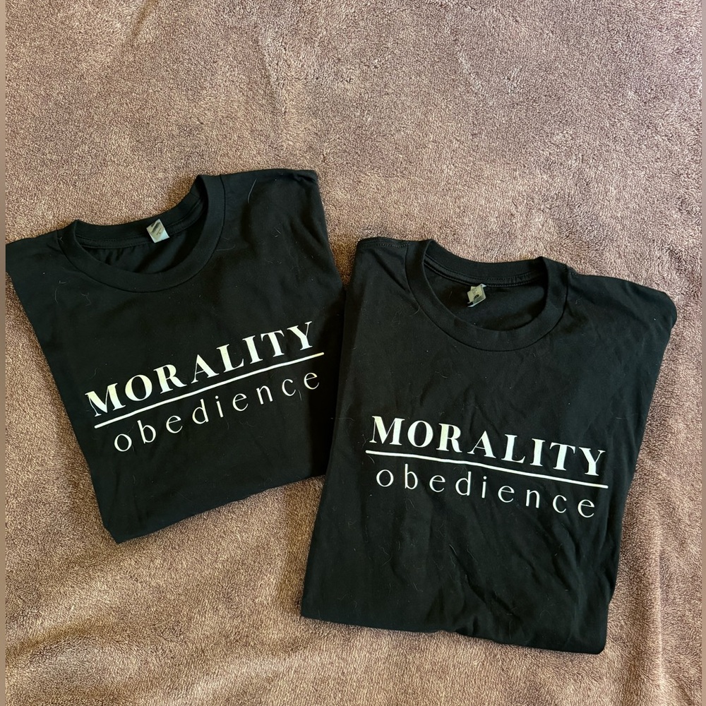 BRAND NEW Custom Next Level T-shirts, Size L